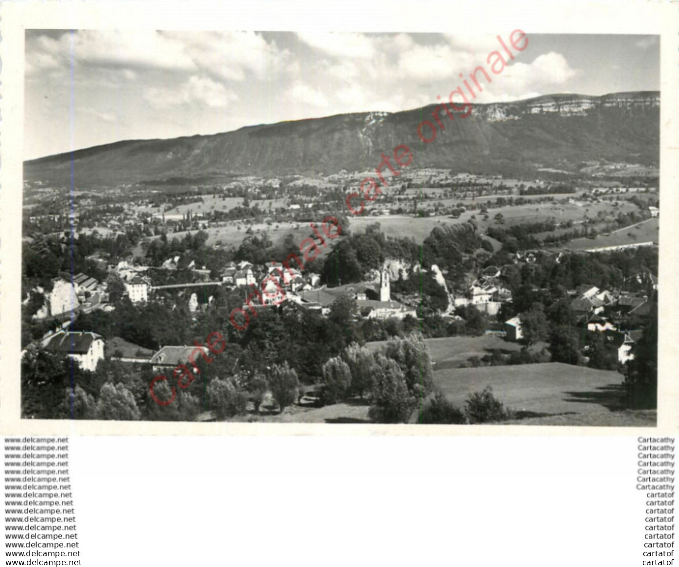 74.  ALBY sur CHERAN .  Vue générale .