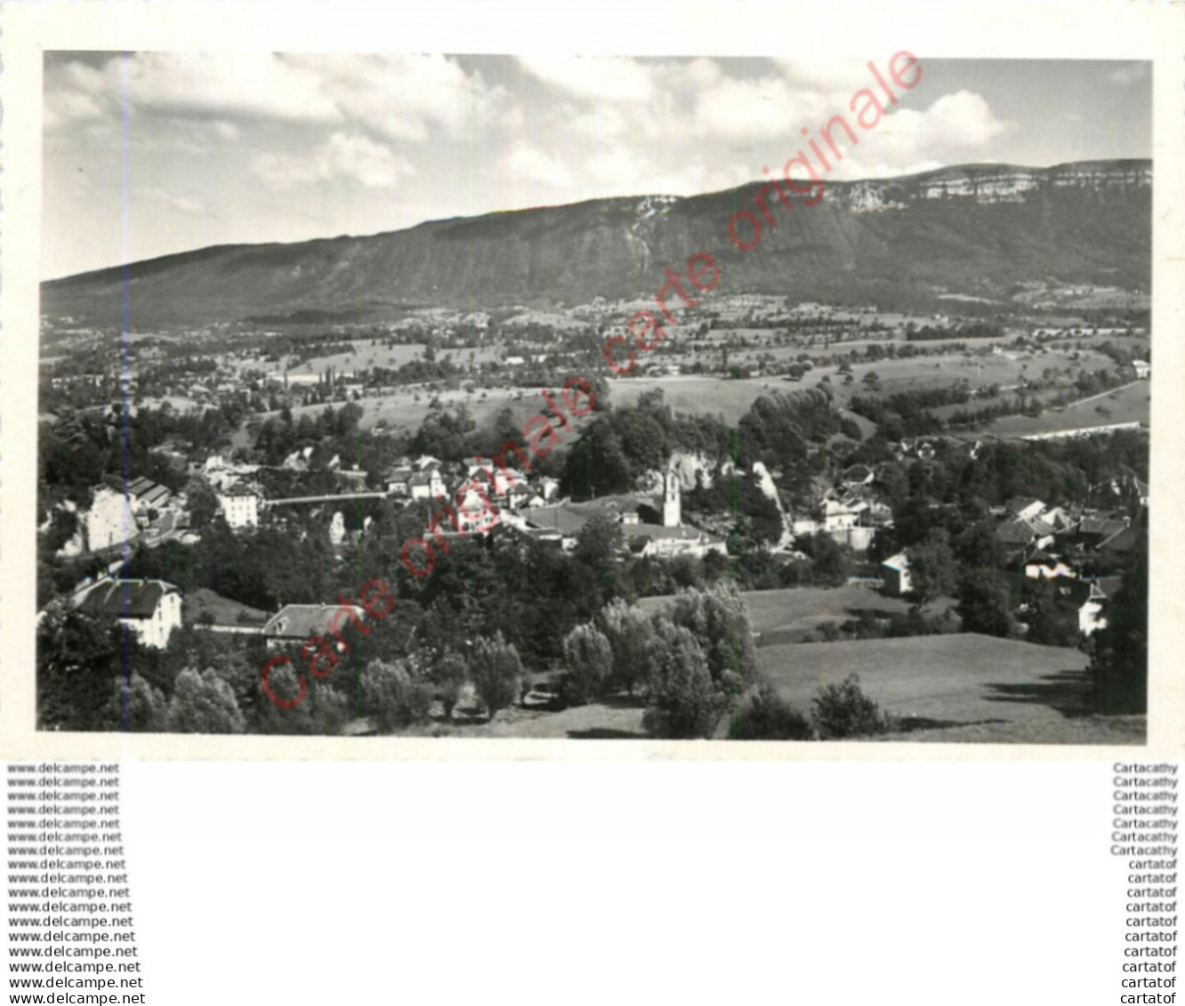 74.  ALBY sur CHERAN .  Vue générale .