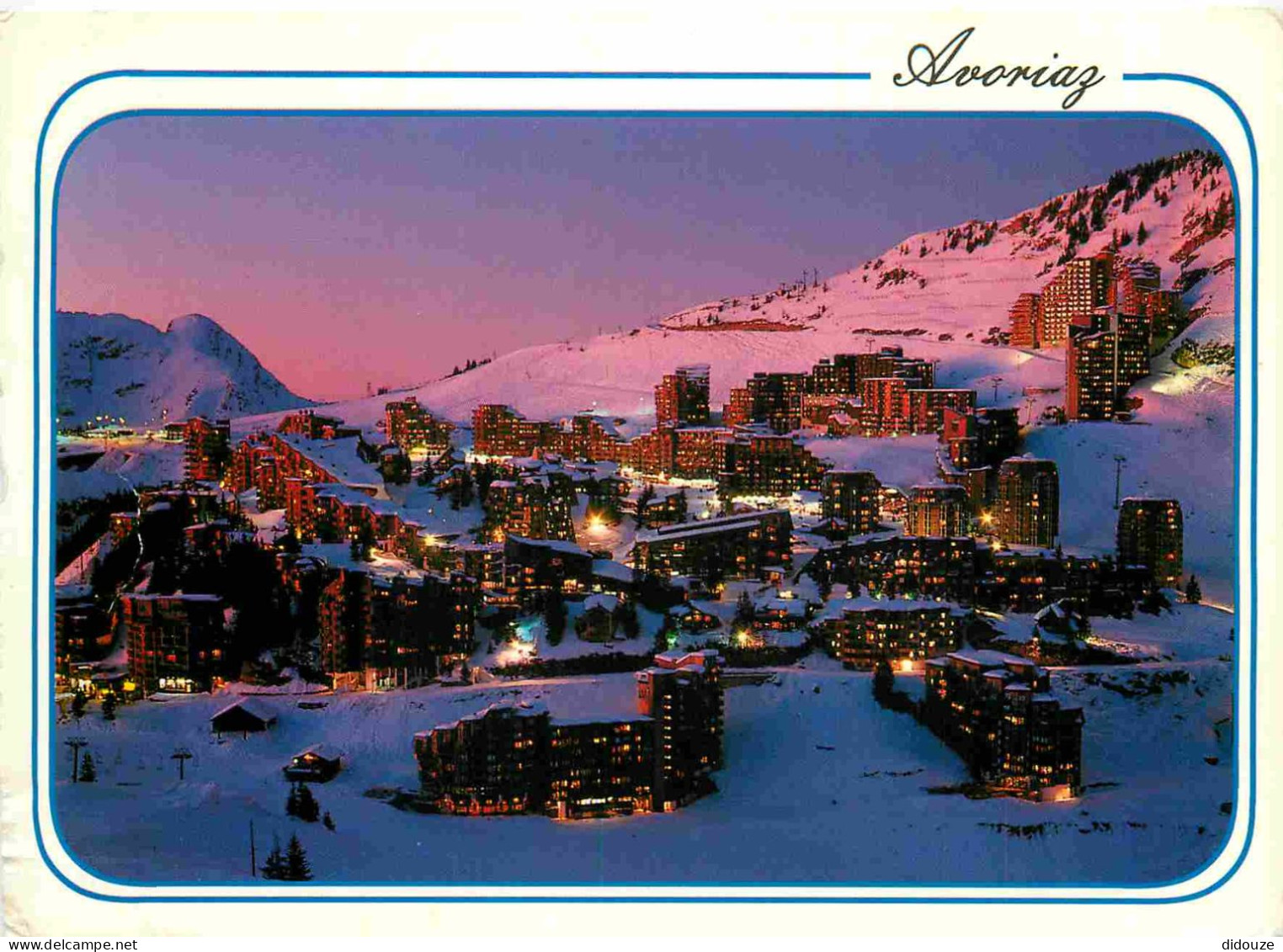 74 - Avoriaz - La station By Night - CPM - Voir Scans Recto-Verso