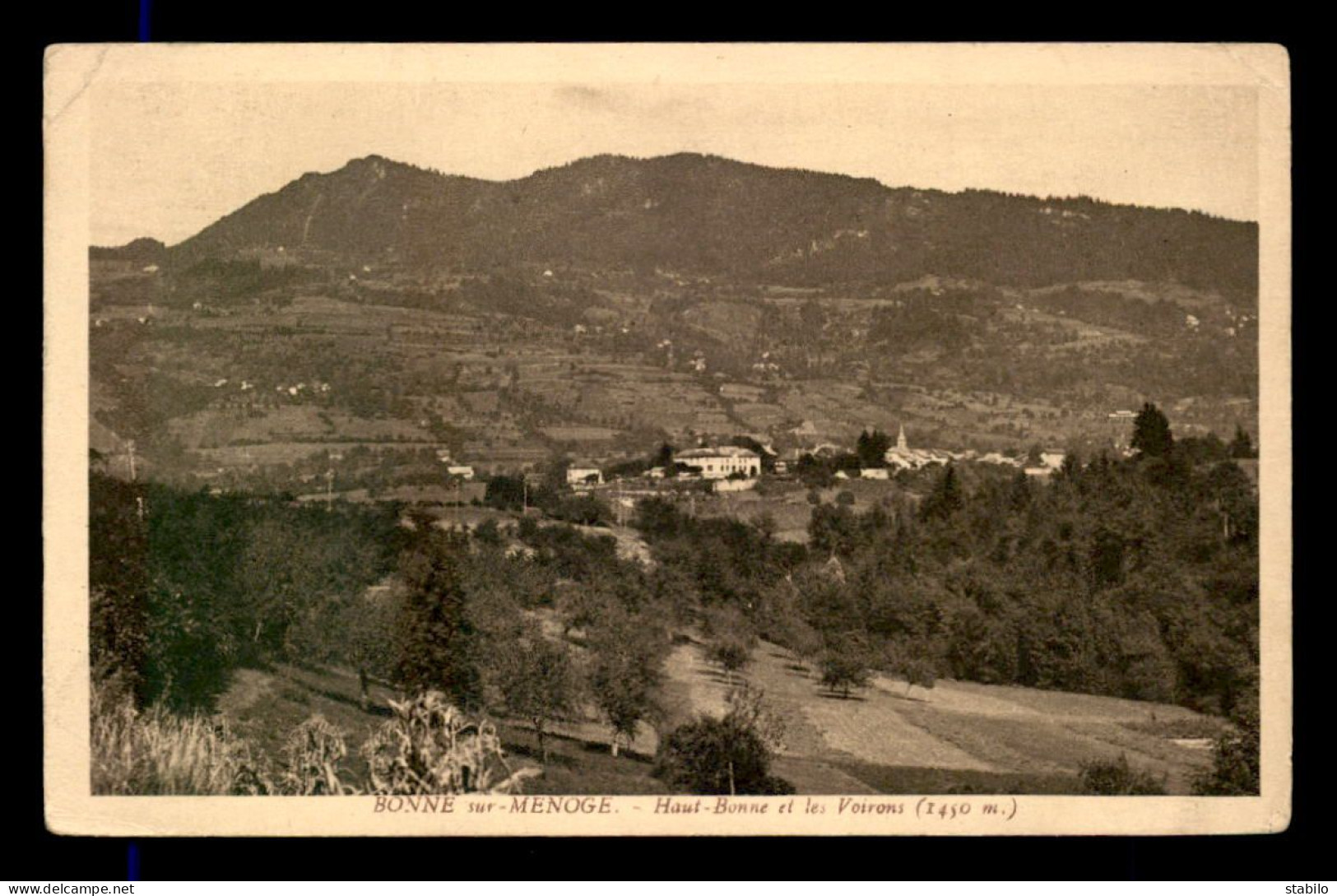 74 - BONNE-SUR-MENOGE - HAUT-BONNE ET LES VOIRONS
