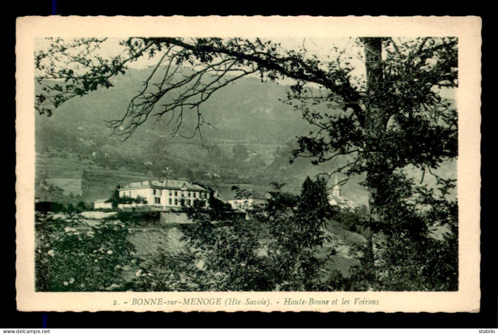 74 - BONNE-SUR-MENOGE - HAUTE-BONNE ET LES VOIRONS