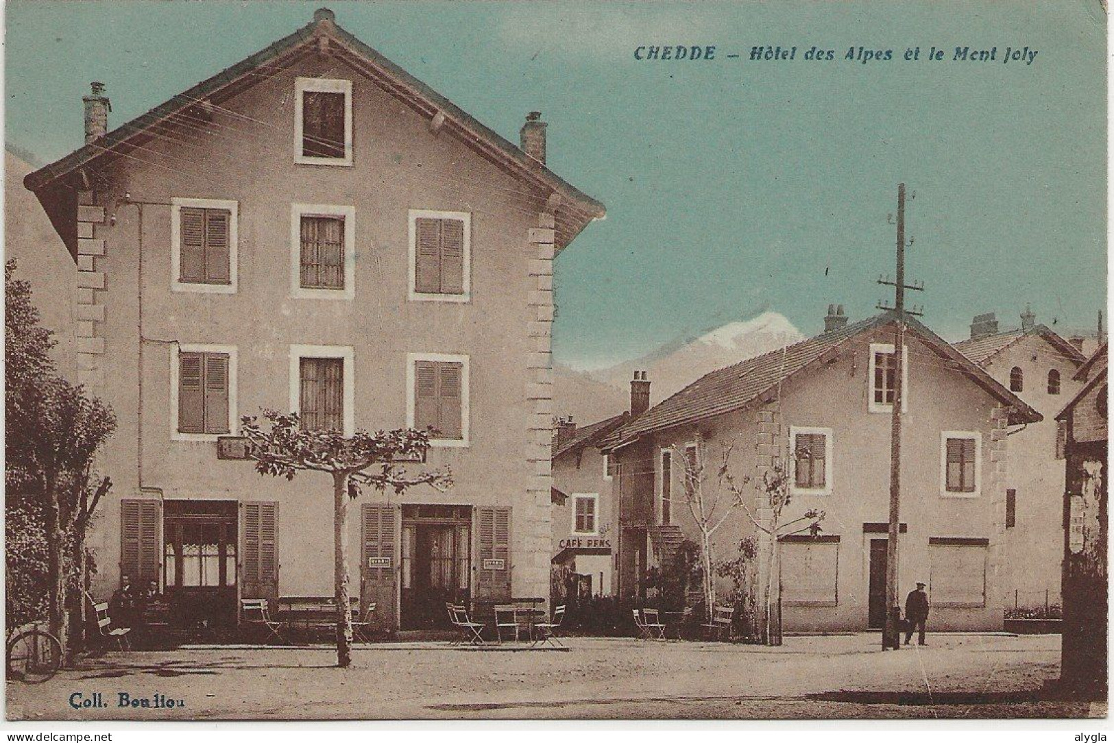 74 - CHEDDE PASSY - Hôtel des Alpes, CPA non écrite