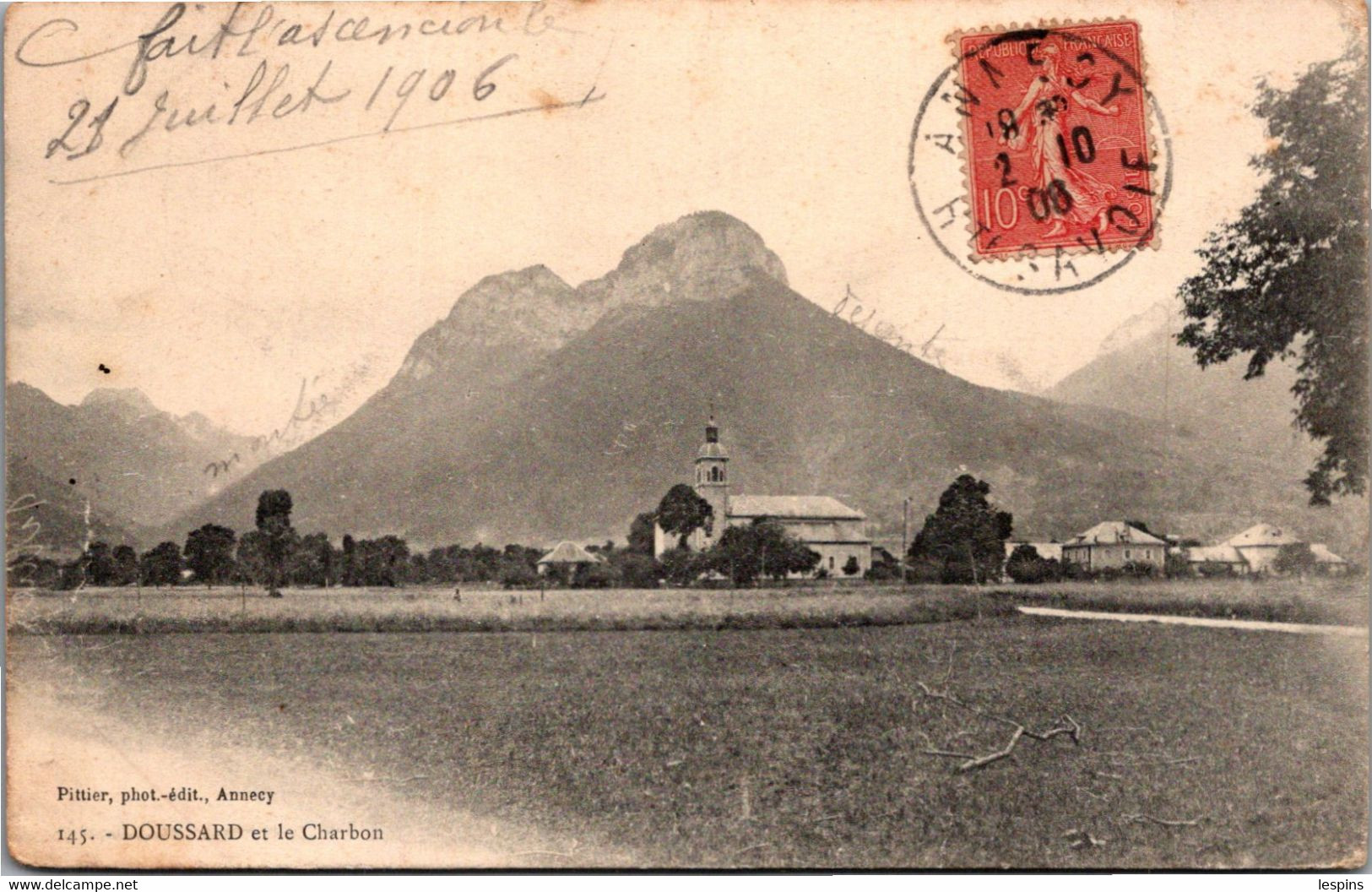 74 - DOUSSARD -- et le Charbon