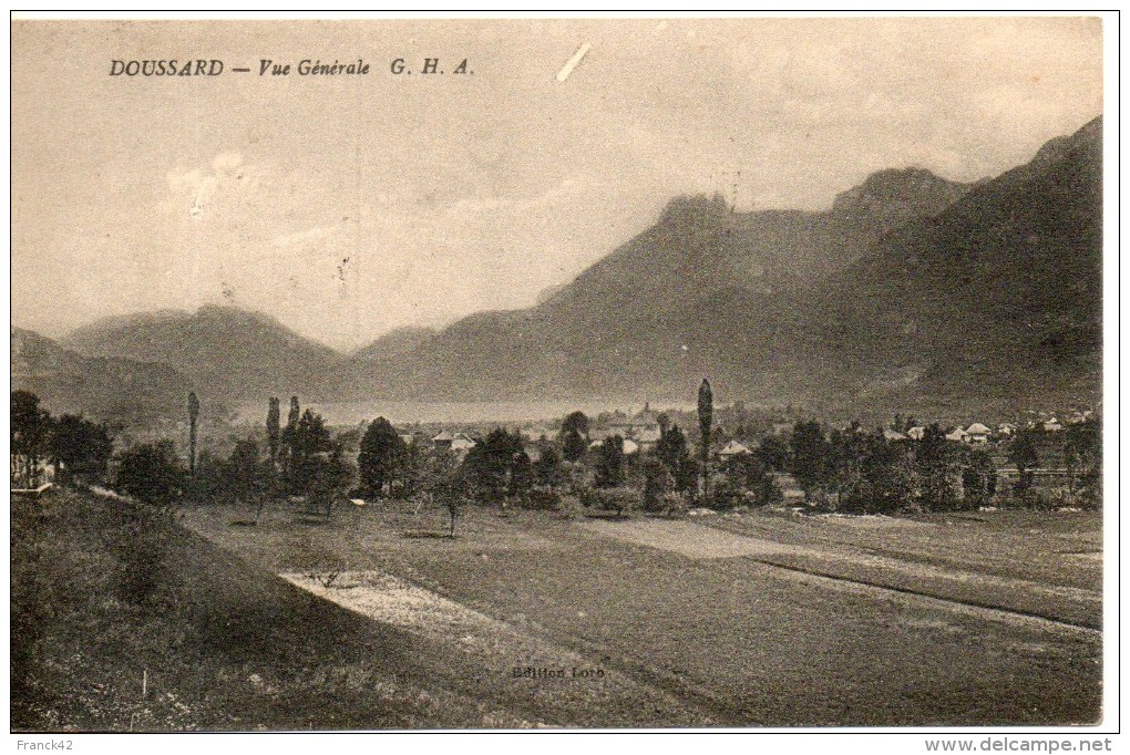 74. doussard. vue générale