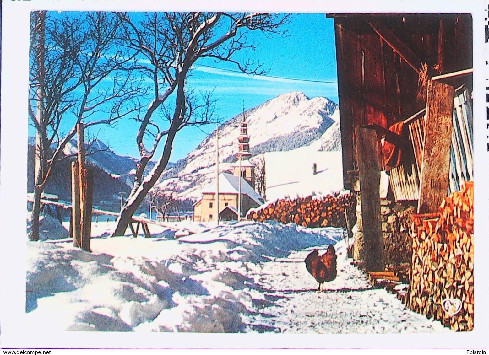 ► (74) La Chapelle d'Abondance  -Grange Eglise