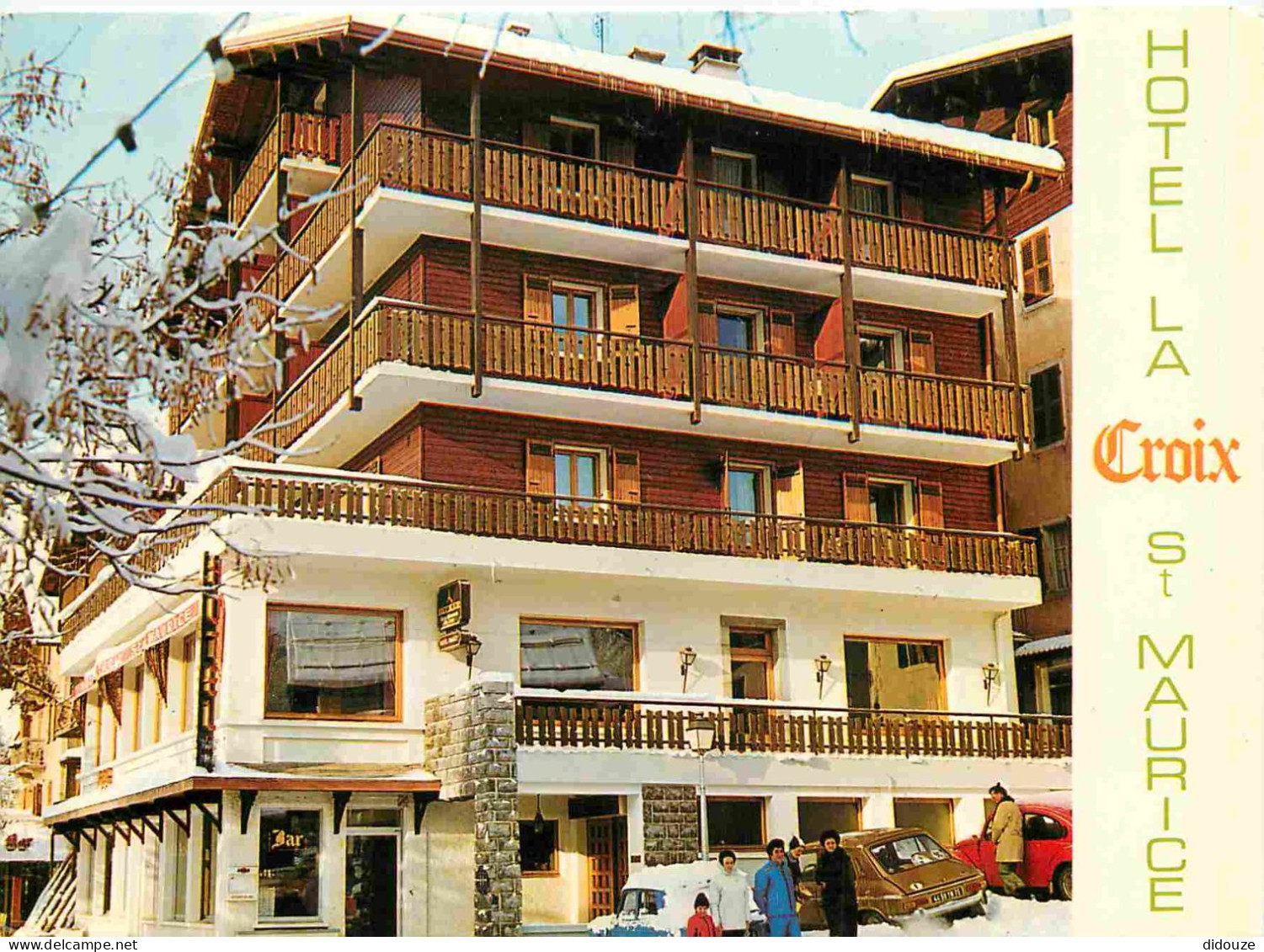 74 - Le Grand Bornand - Hôtel de la Croix Saint-Maurice - Multivues - CPM - Voir Scans Recto-Verso