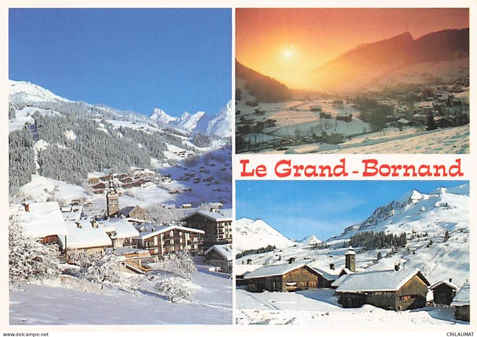 74 LE GRAND BORNAND LE GRAND BORNAND