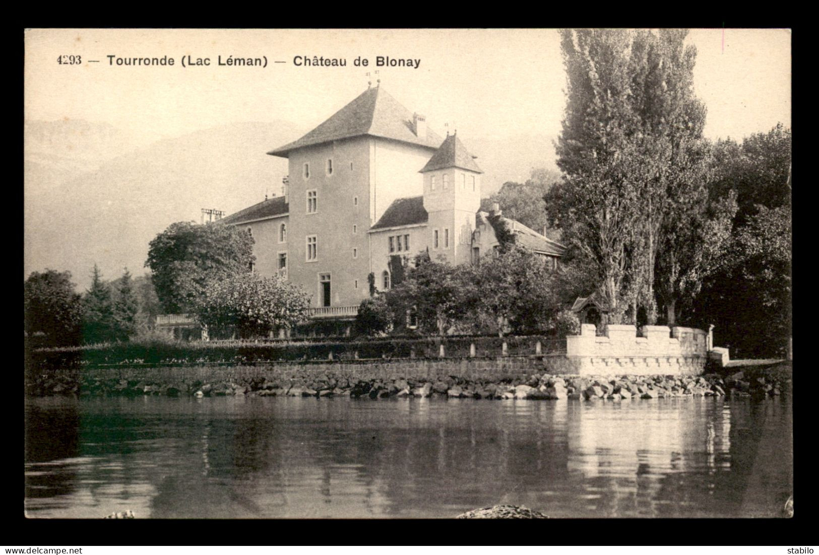 74 - LUGRIN - TOURRONDE - CHATEAU DE BLONAY