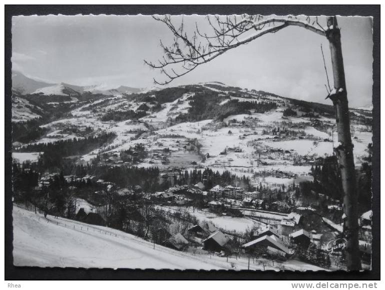 74 Saint-Gervais-les-Bains station hiver sous la neige D74D K74236K C74236C RH036422