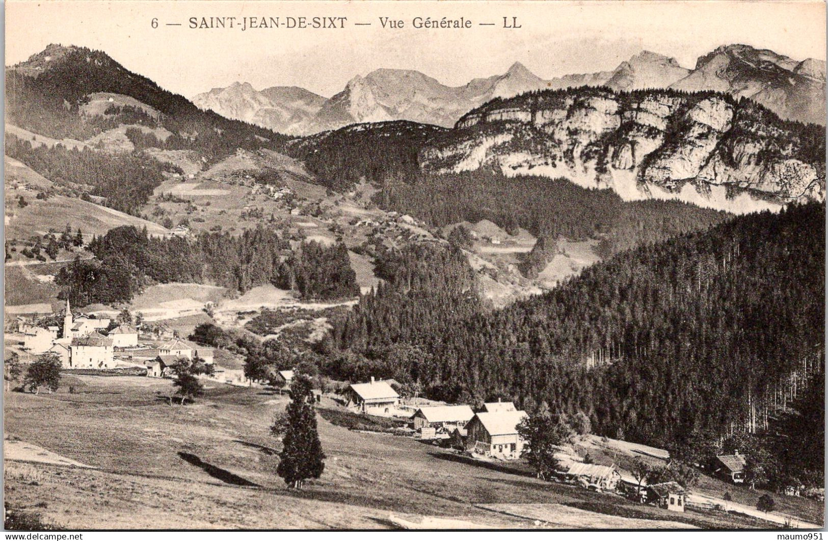 74 SAINT JEAN DE SIXT - Vue Générale