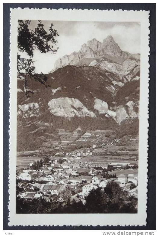 74 Sallanches vue aerienne D74D K74256K C74256C RH036447