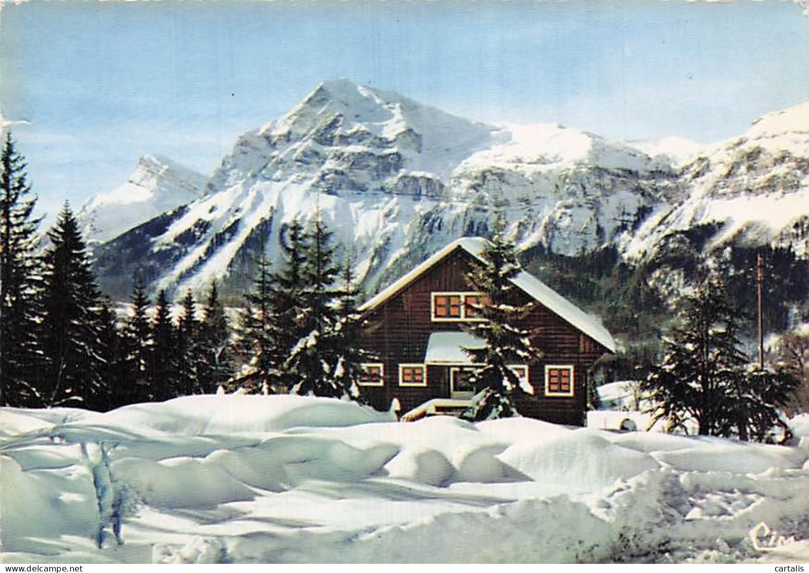 74-SCIONZIER-NEIGE ET SOLEIL-N°7122-D/0387