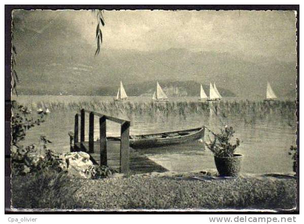 74 SEVRIER (envs Seynod) Lac d'Annecy, Voiliers, Illustrée, ed EPS 12, CPSM 10x15, 194?