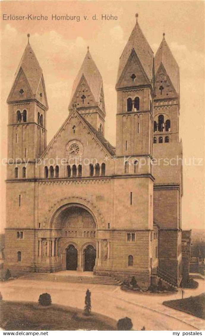 74035303 Homburg  BAD HOMBURG Erloeser-Kirche
