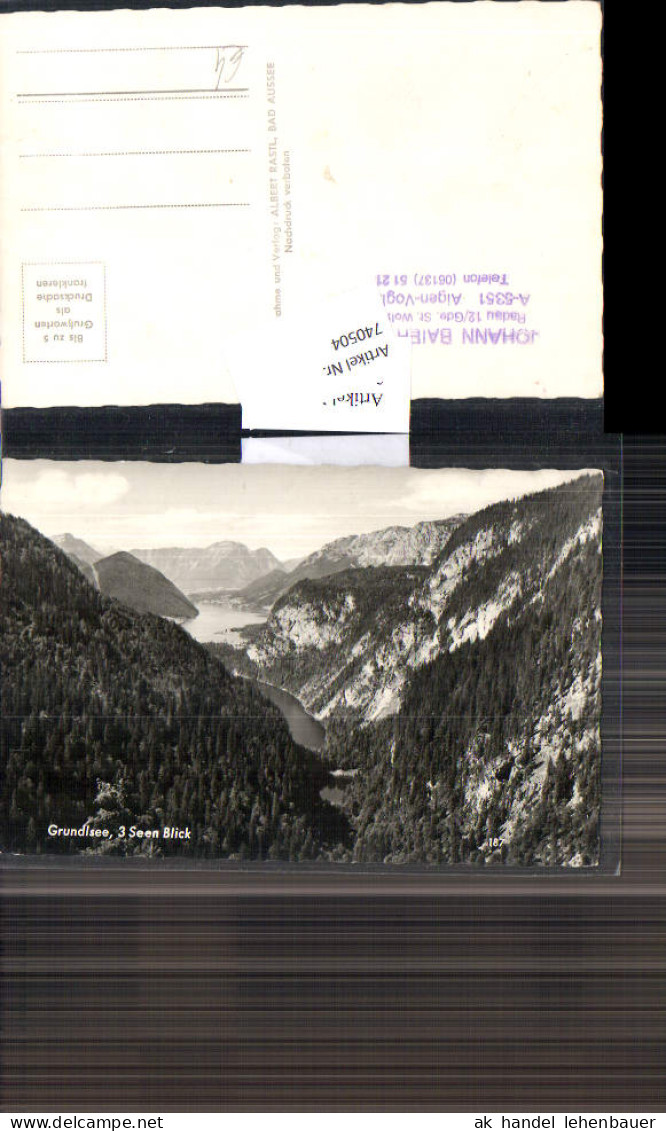 740504 Grundlsee Aussee Bez. Liezen