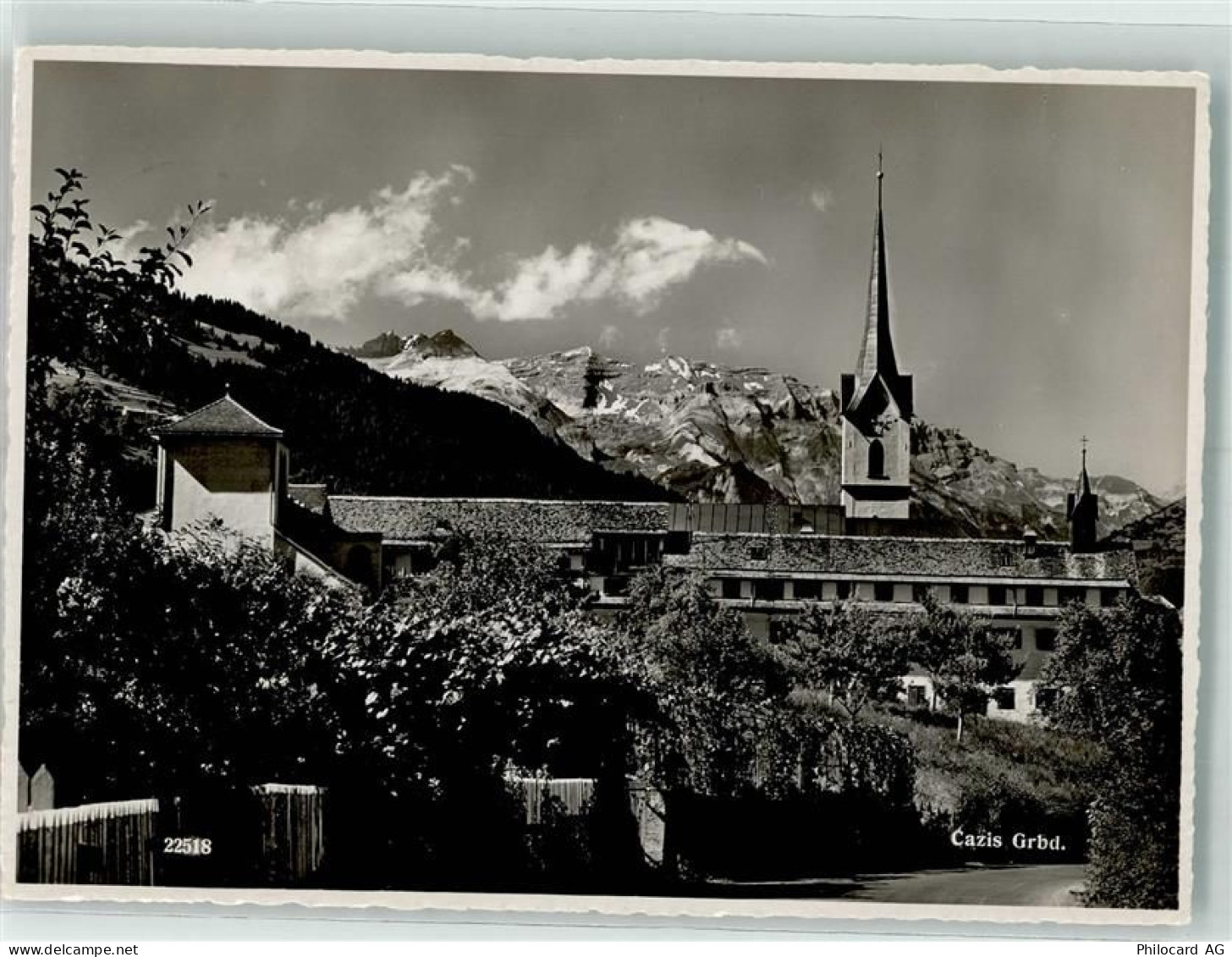 7408 Cazis Foto AK Kirche Foto Gross - 39698137