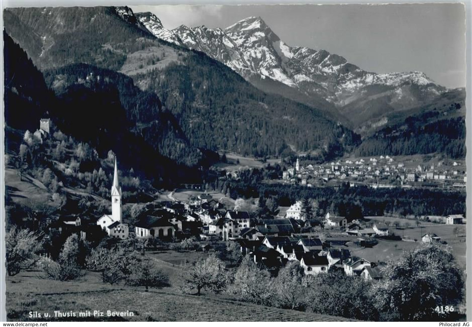 7411 Sils im Domleschg - Berg Panorama Kirche - 50565696