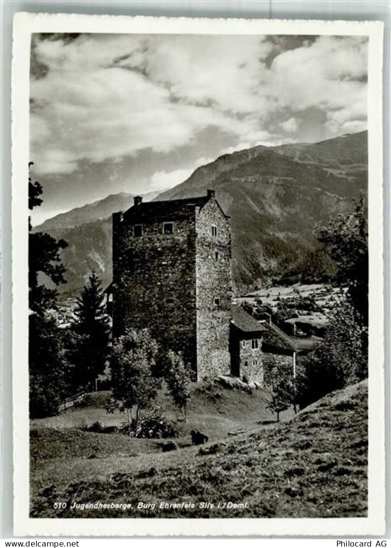 7411 Sils im Domleschg Foto AK Burg Ehrenfels - 38023415