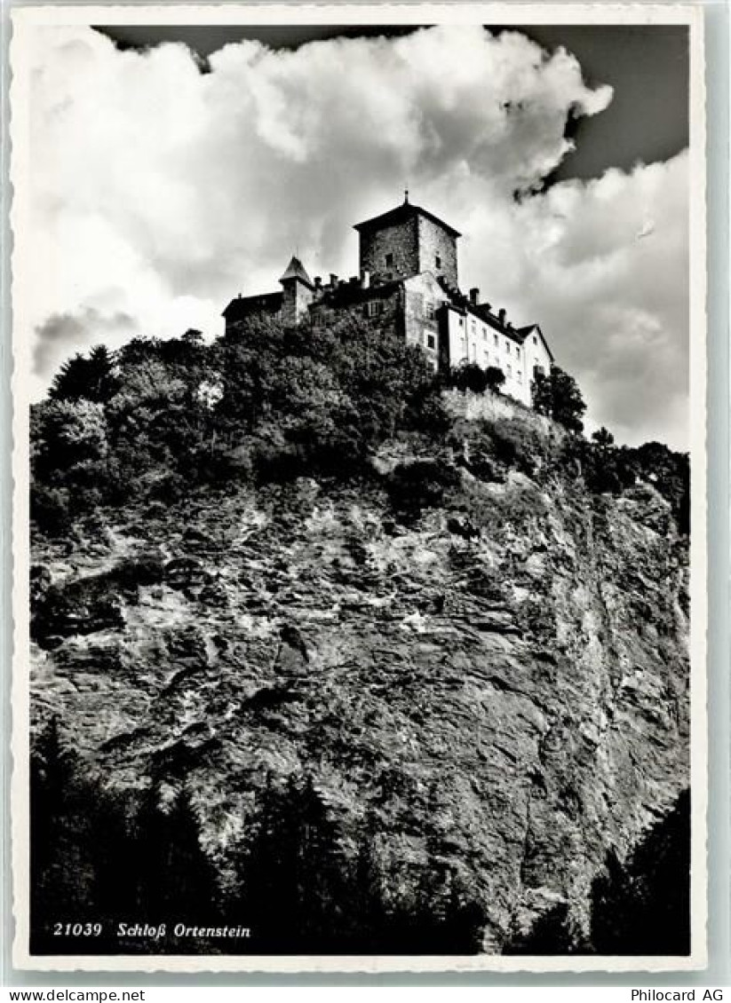 7411 Sils im Domleschg Foto AK Schloss Ortenstein Foto Gross - 39697154