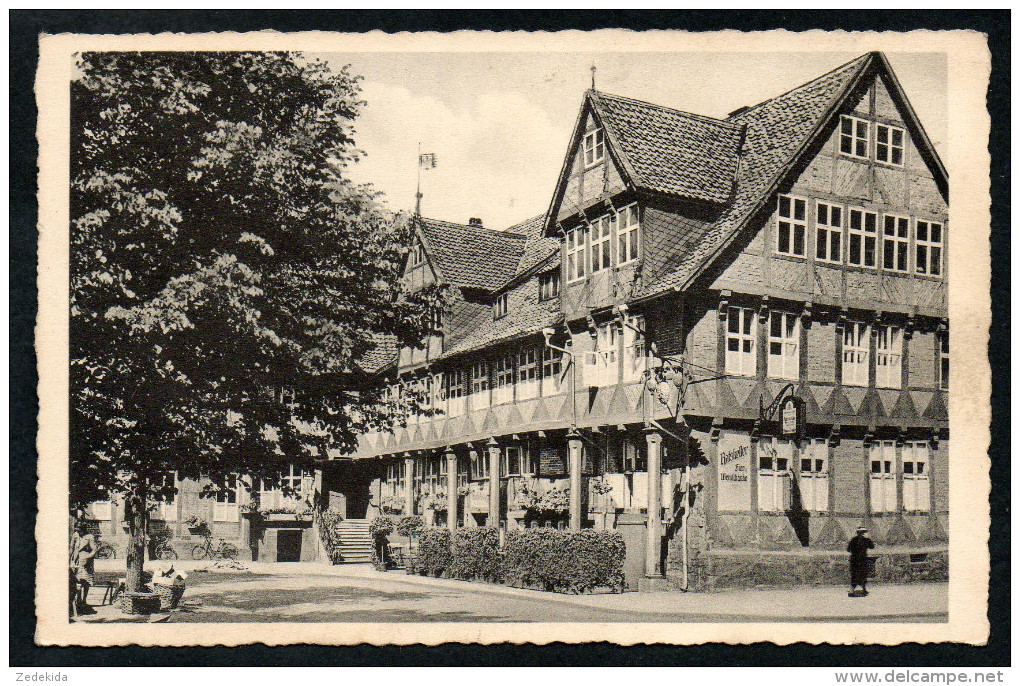 7412 - alte Ansichtskarte - Wolfenbüttel - Am Rathaus - Stengel - gel Feldpost