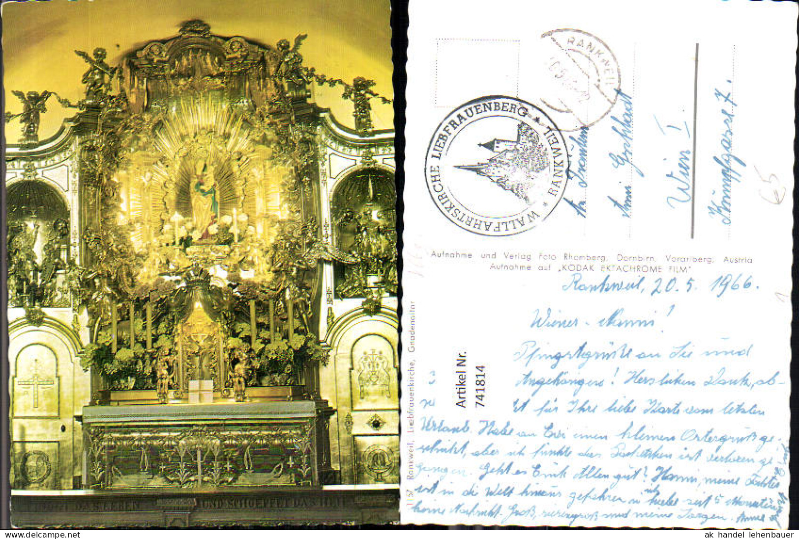 741814 Rankweil Liebfrauenkirche Gnadenaltar