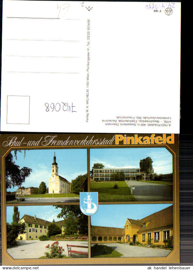 742068 Mehrbild AK Pinkafeld HTBL Maschinenbau Landesberufsschule Frauenschule