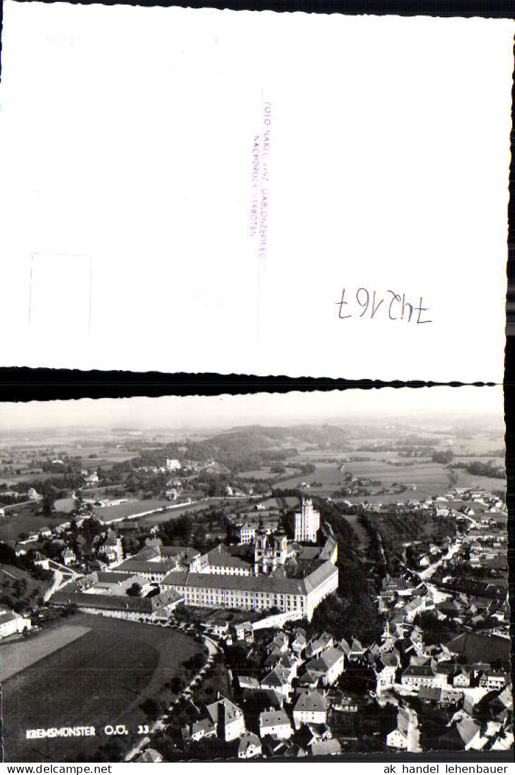 742167 Foto AK Fliegeraufnahme Kremsmünster mit Stift Kremsmünster