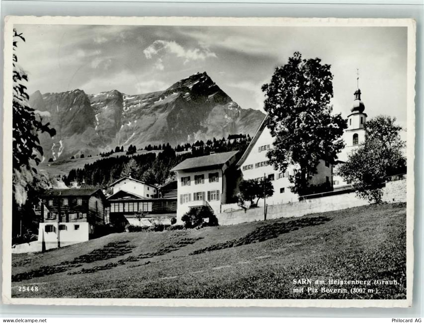 7423 Sarn - Heinzenberg Graub mit Piz Boverin - 11058225