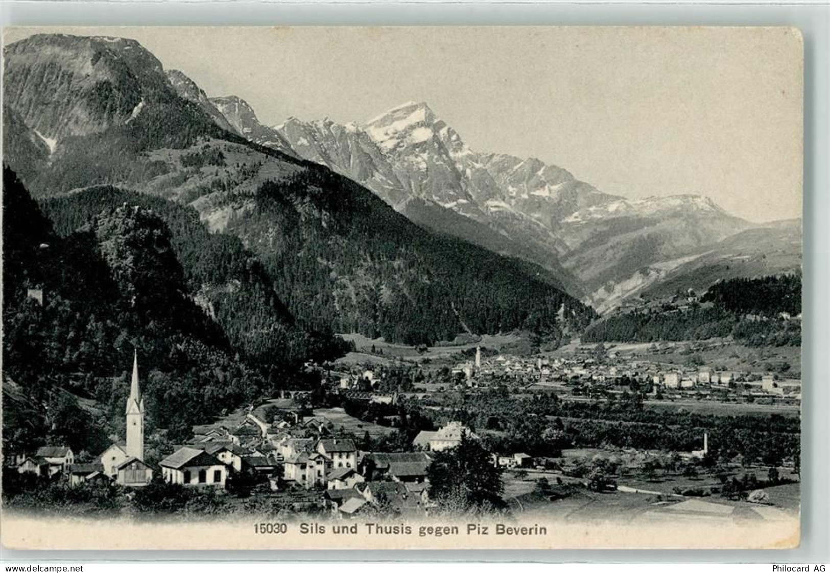 7430 Thusis - Silz und Thusis gegen Piz Beverin - 10593435