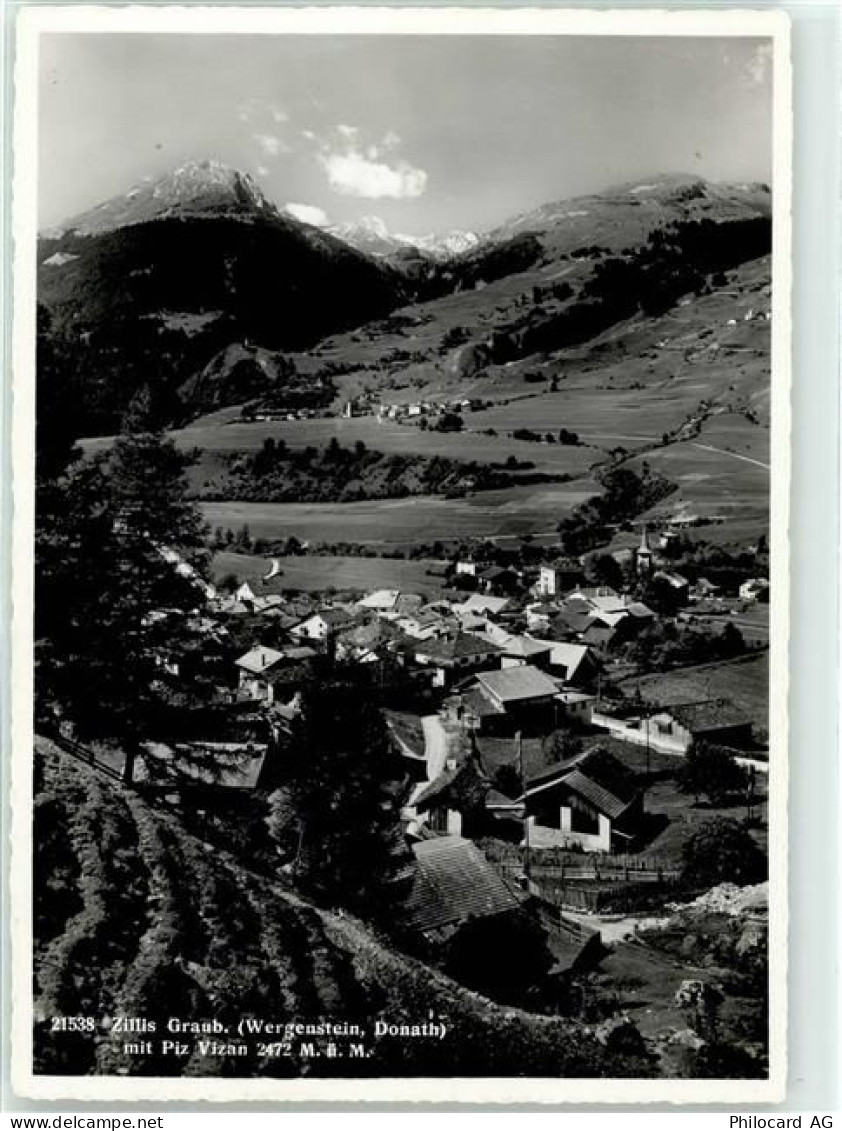 7432 Zillis-Reischen - Blick mit Piz Vizan - 51713953