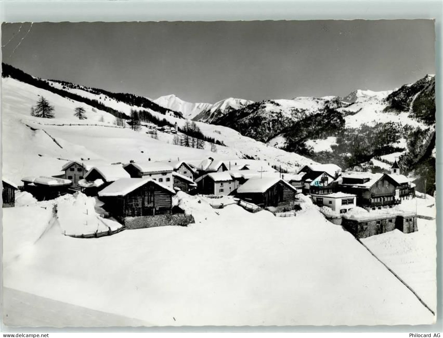 7433 Casti-Wergenstein 1964 Gebrauchsspuren Schamserberg Ferienheim Haus... - 10302122