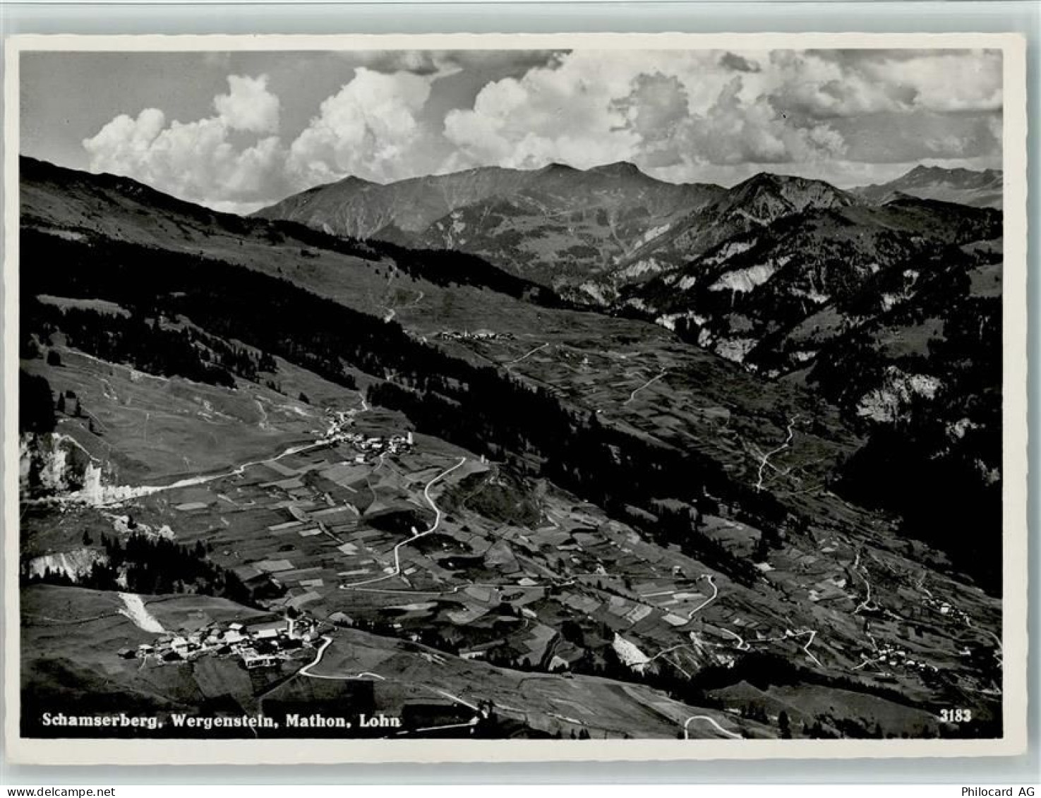 7433 Wergenstein - Schamserberg Wergenstein Mathon Lohn - 10157583