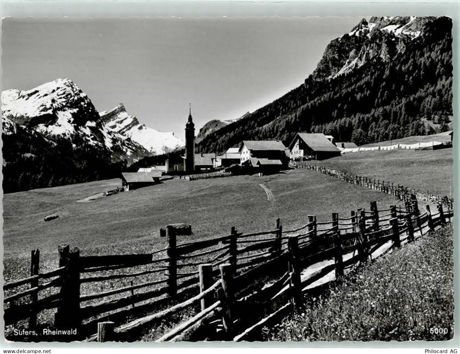 7434 Sufers - Rheinwald Kirche - 10587846