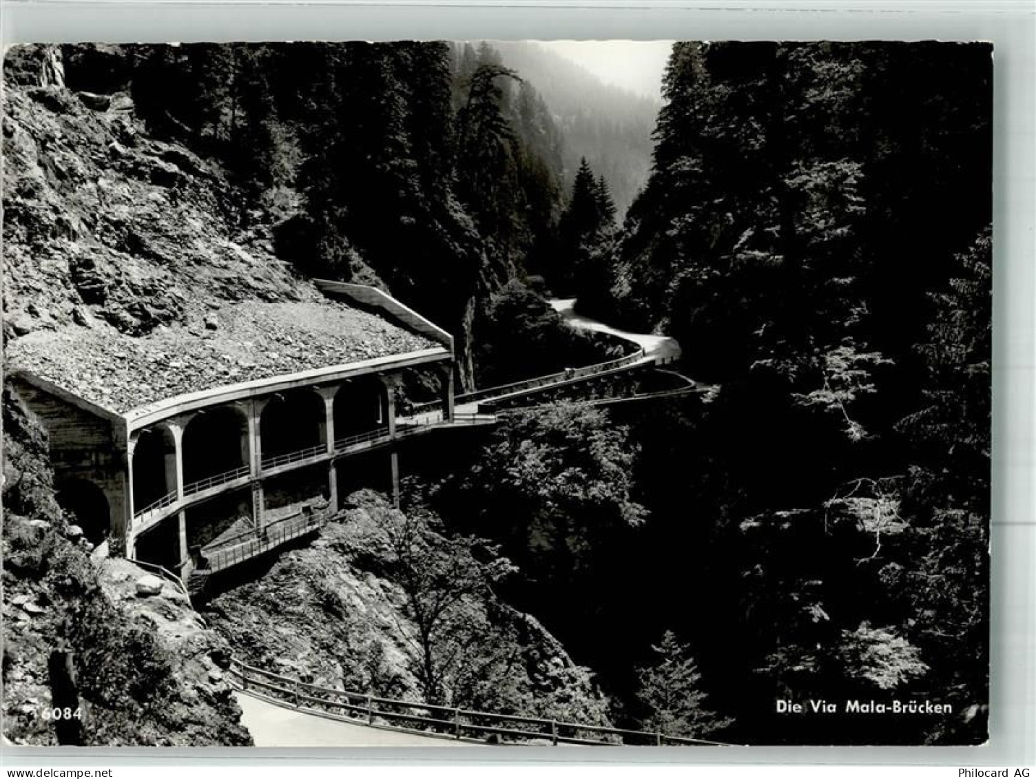 7435 Splügen Foto AK Via Mala-Brücken - 38023425