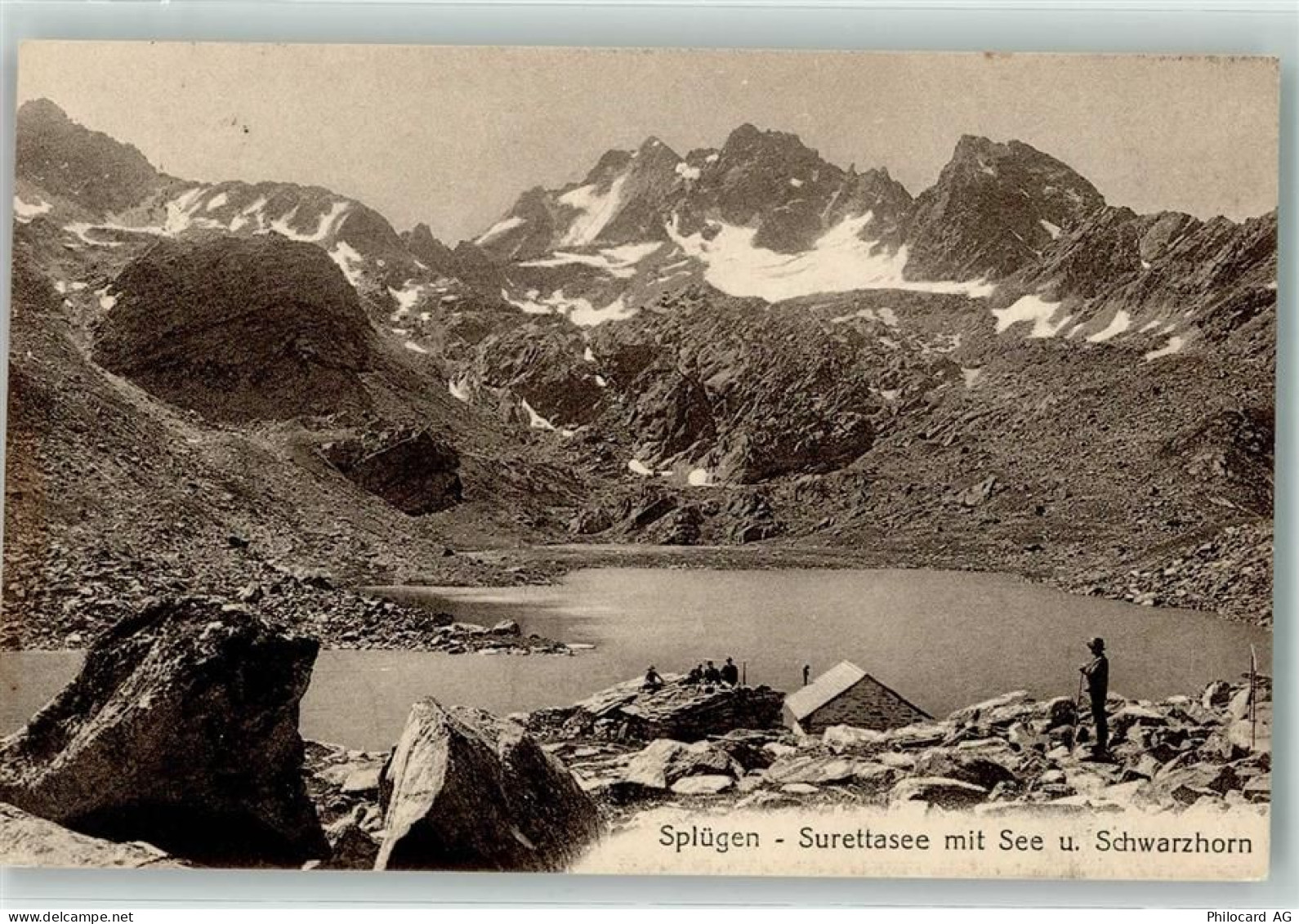 7435 Splügen - Surettasee Schwarzhorn - 39488307