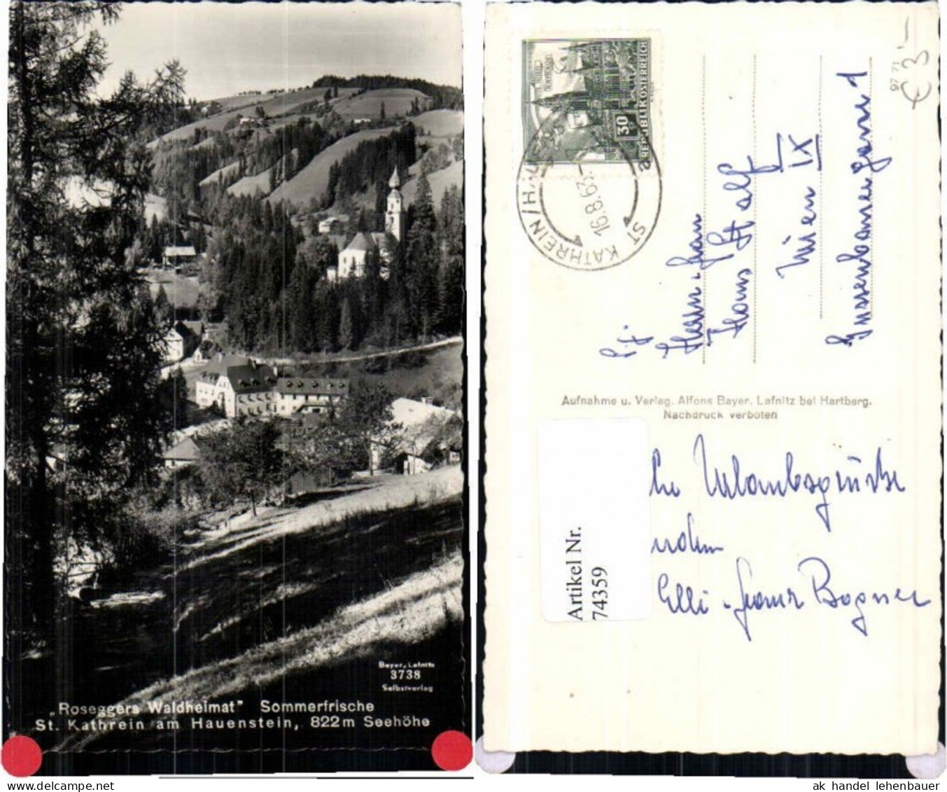 74359,St Kathrein am Hauenstein Waldpartie