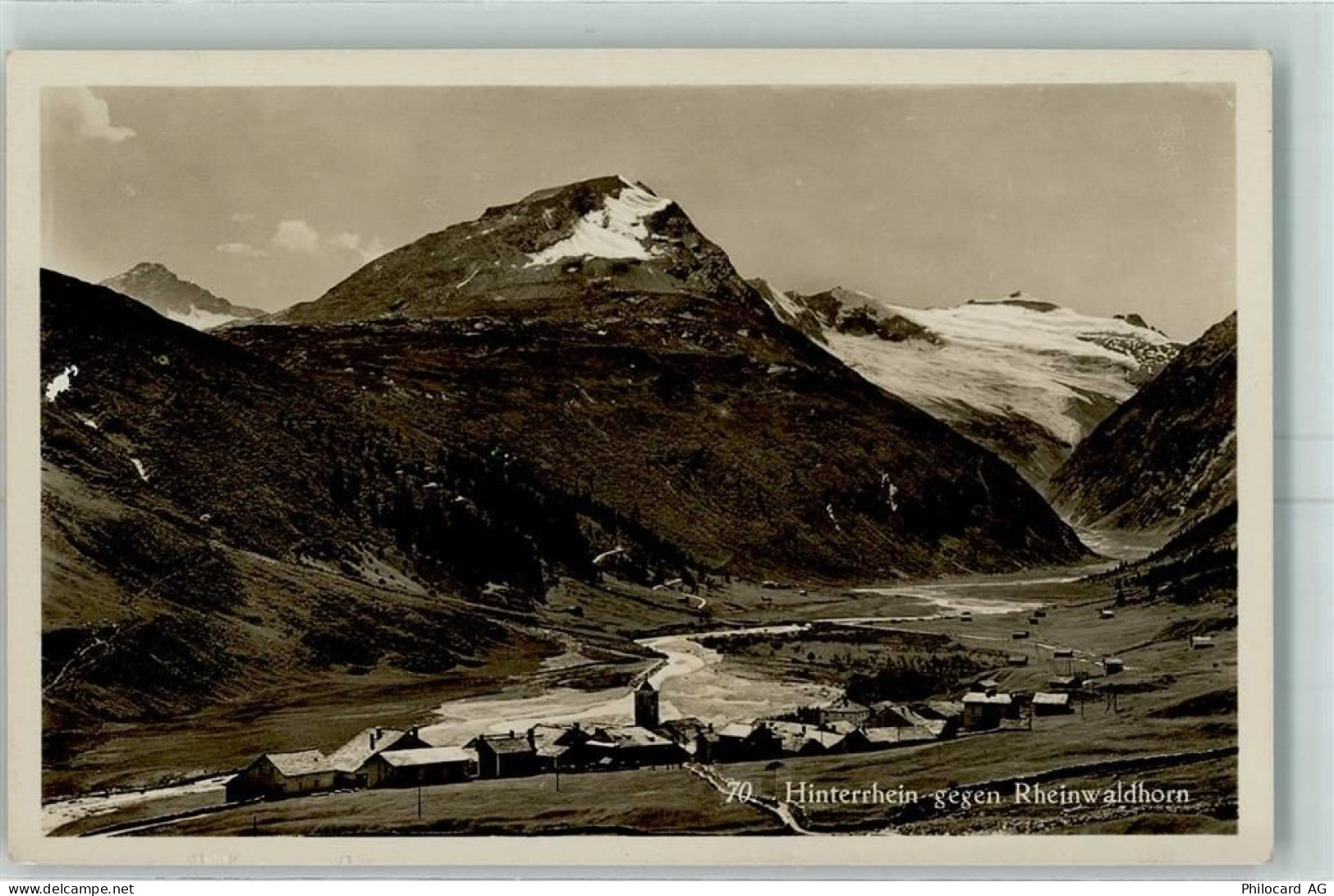 7438 Hinterrhein - gegen Rheinwaldhorn - 10446382