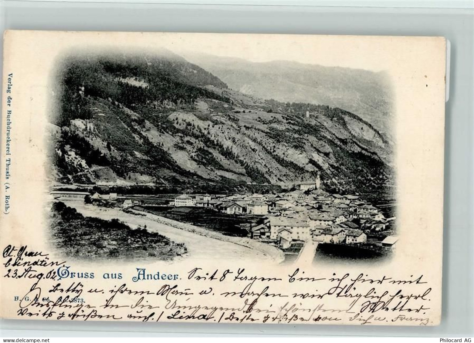 7440 Andeer 1902 - Fluss - 10157830