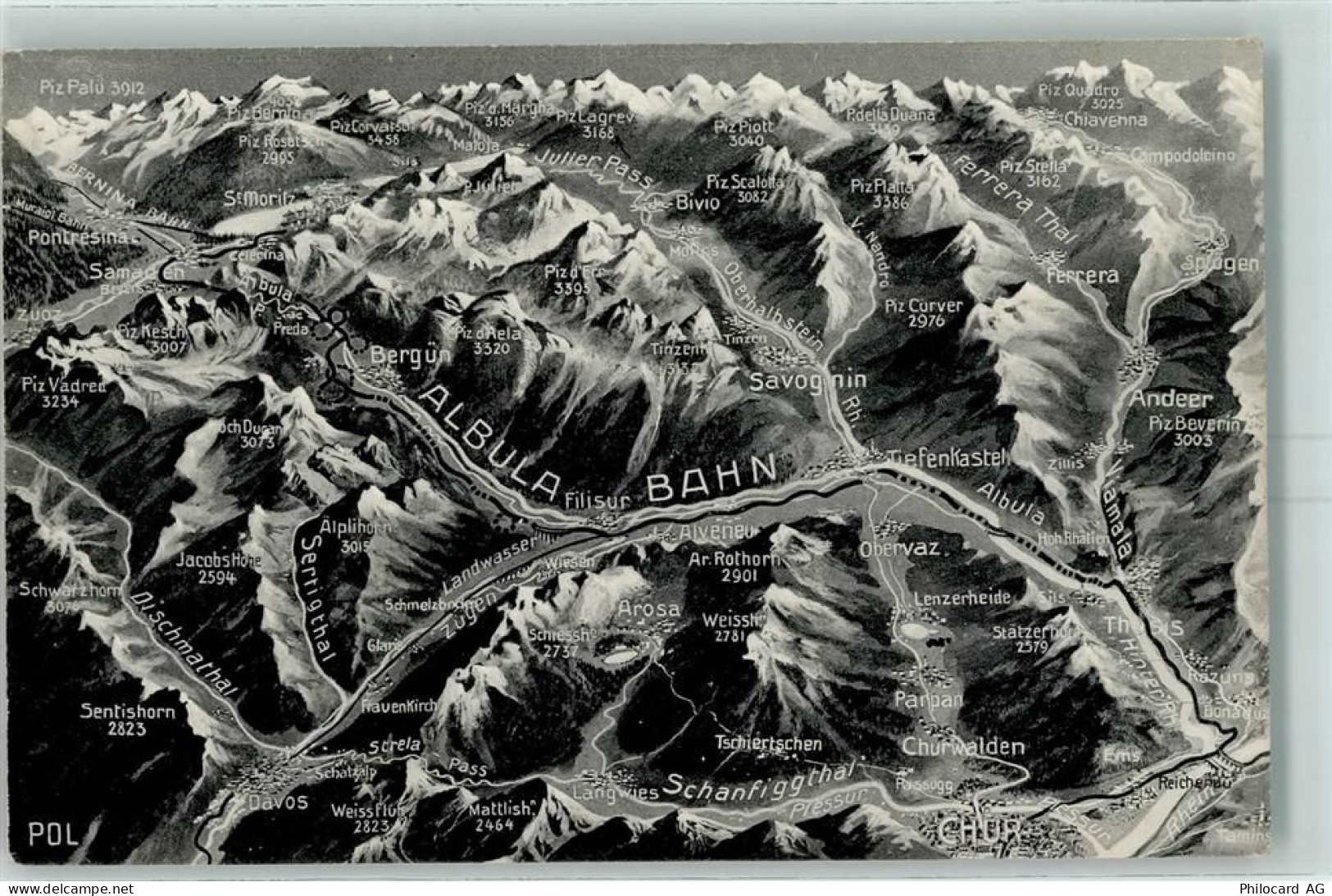 7440 Andeer - Albulabahn Gesamtansicht - 10389965