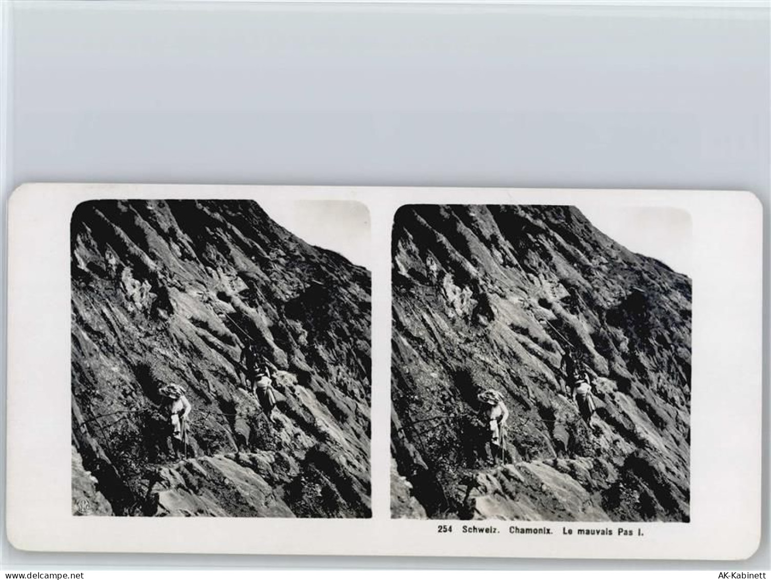74400 Chamonix-Mont-Blanc - Stereofoto format ca. 18 x 9 cm - 51099072