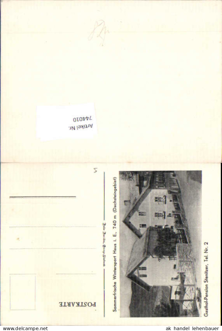 744010 Gasthaus Stenitzer Haus im Ennstal Liezen