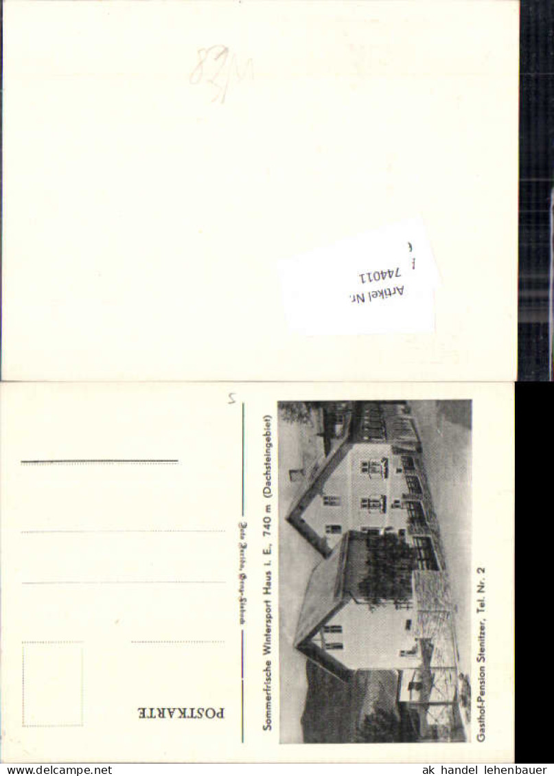 744011 Gasthaus Stenitzer Haus im Ennstal Liezen