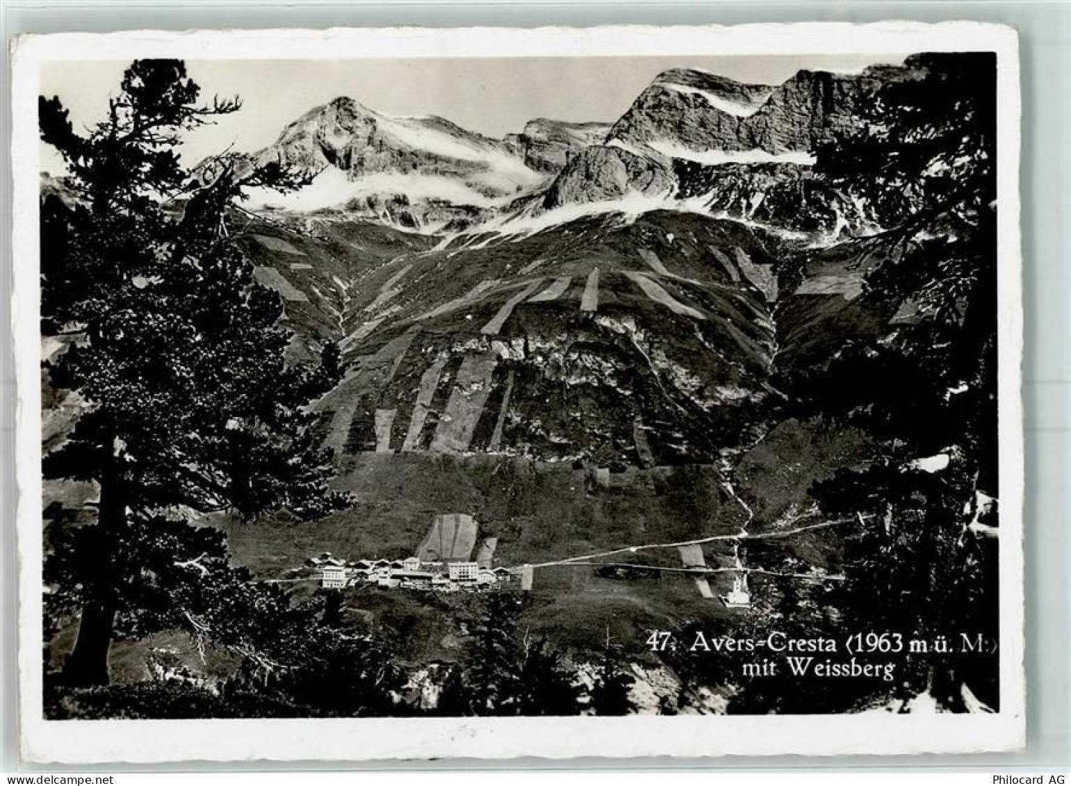 7447 Cresta Avers - Fliegeraufnahme Weissberg - 10396690