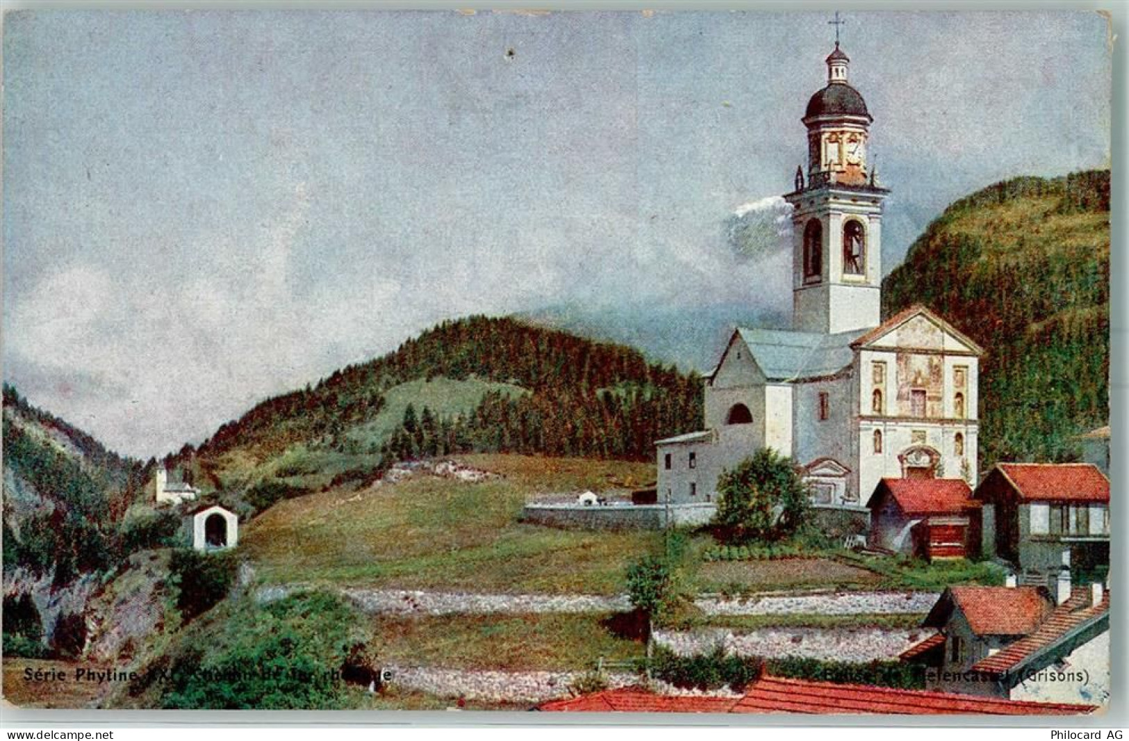 7450 Tiefencastel Gebrauchsspuren Kath. Kirche - 10398170