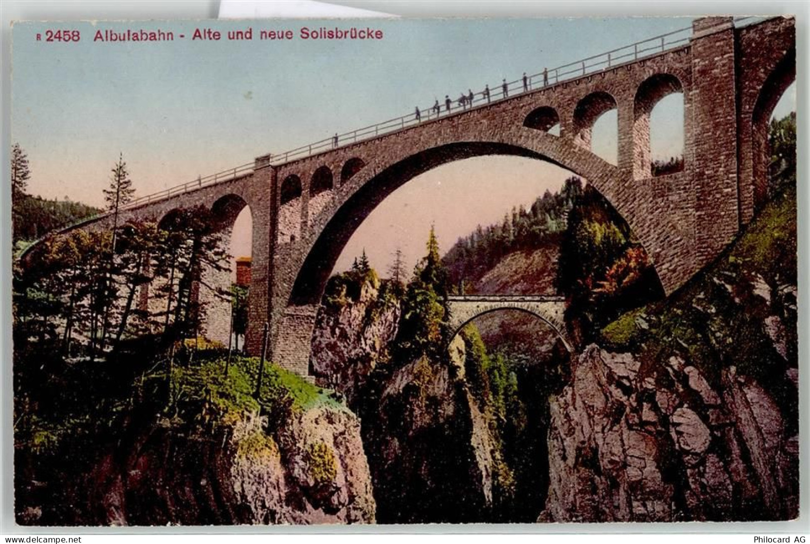 7451 Alvaschein - Solisbrükje Eisenbahn - 52021534