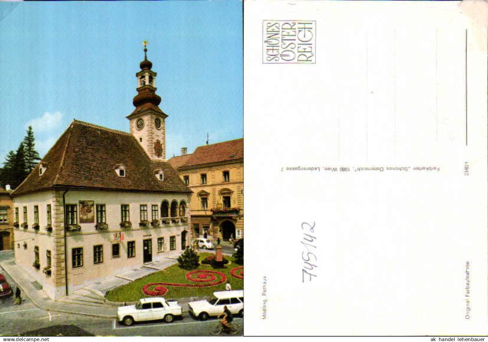 745142 Mödling b. Wien Rathaus