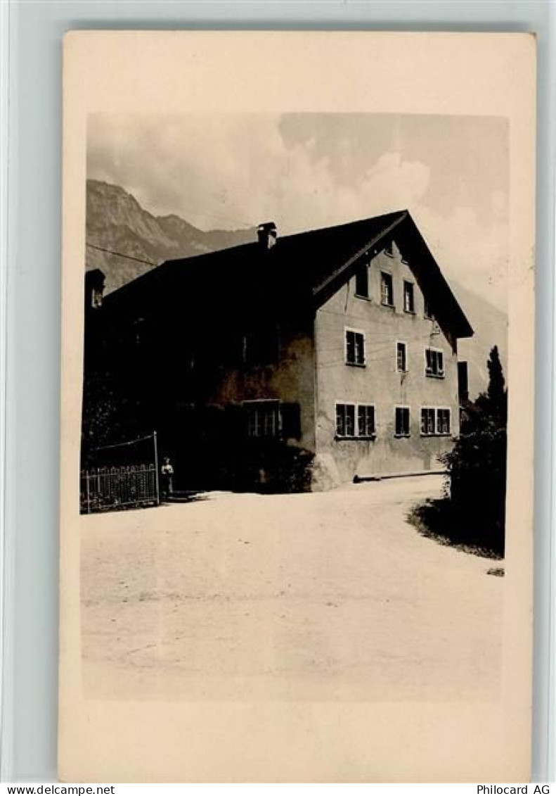 7457 Bivio 1929 Foto AK Wohnhaus AK - 13099138