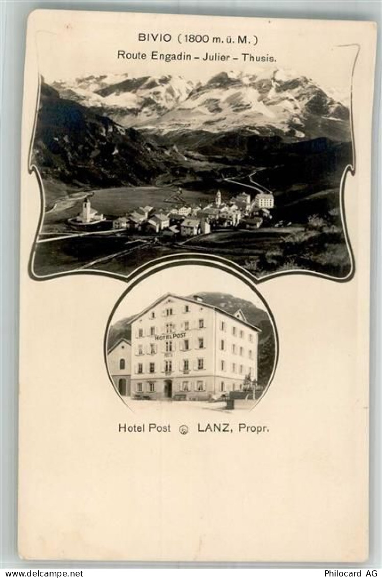 7457 Bivio Foto AK Hotel Post - 13581832