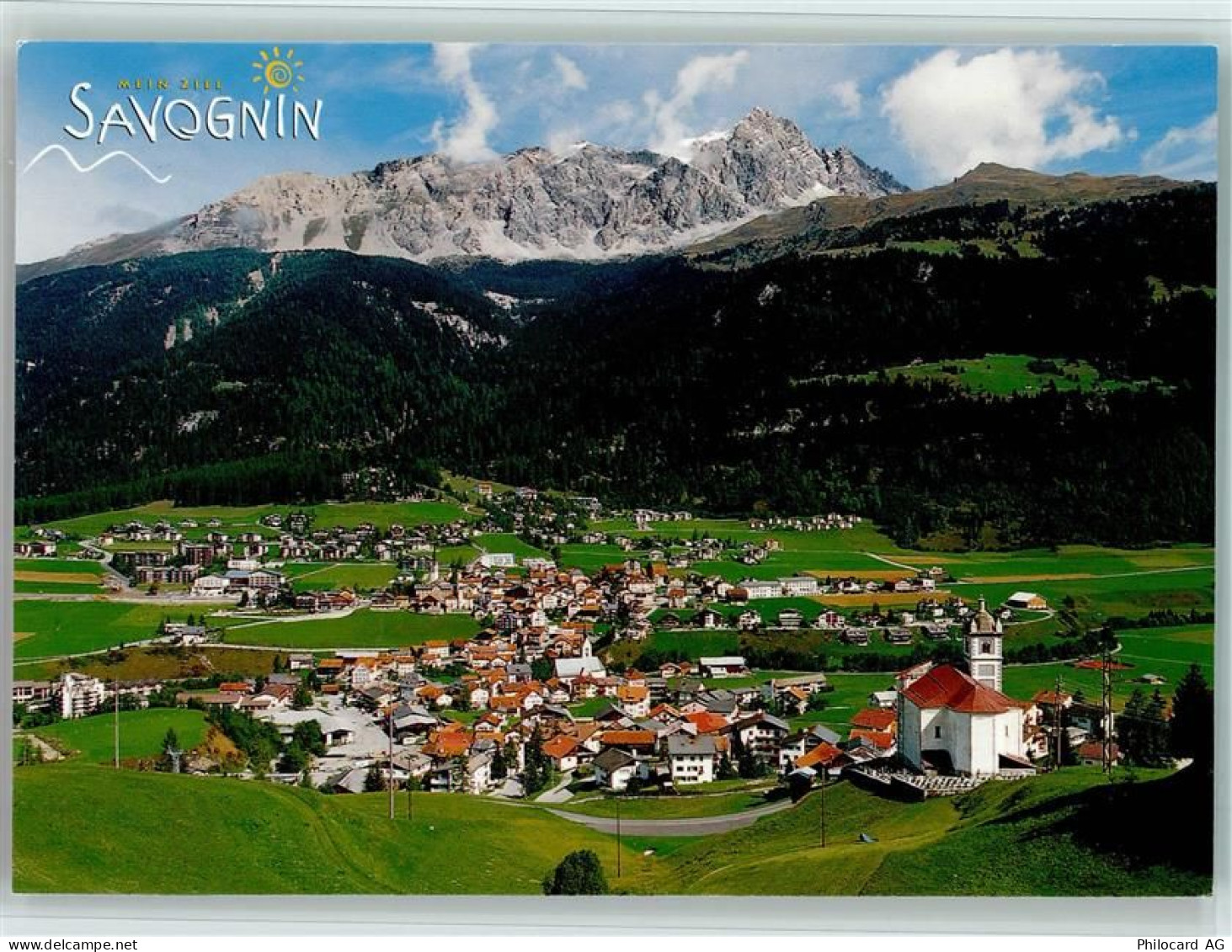 7460 Savognin - Ortsansicht - 40128740