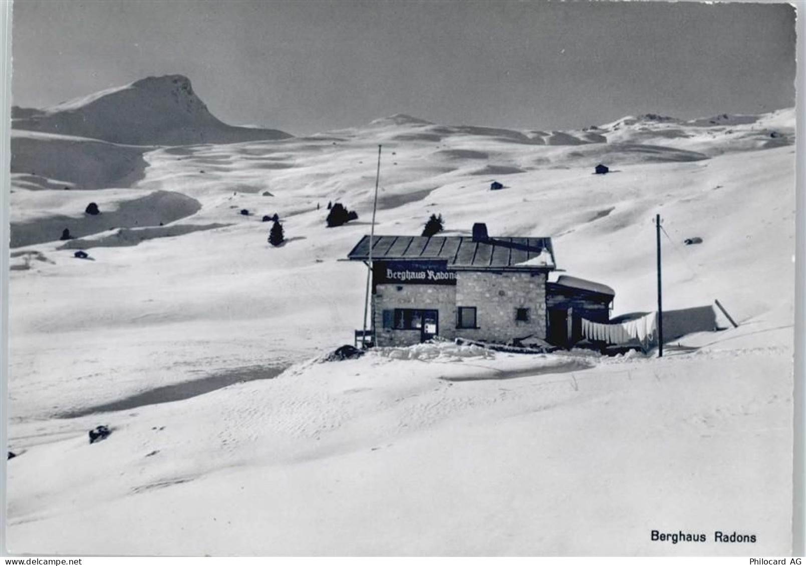 7460 Savognin - Schnee Berghaus - 50565805